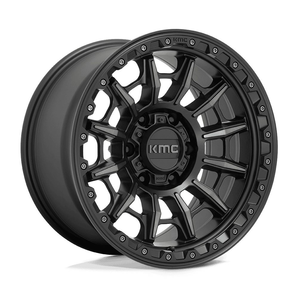 KM547 CARNAGE 16X8 6X139.7 ET00 CB106.1 SATIN BLACK for GRY TINT