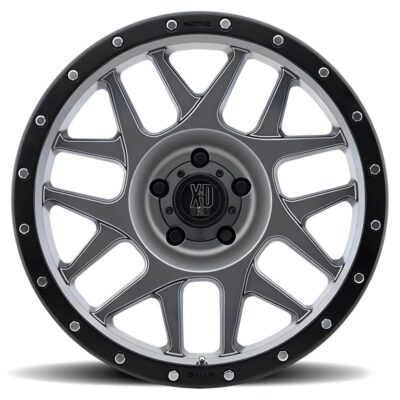 XD127 BULLY 17X8.5 6X135 ET0 CB87 M-GRY/BK R