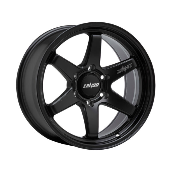 D-1FC2 18X9.5 6X139.7 ET25 CB106 SATIN BLACK for MKW