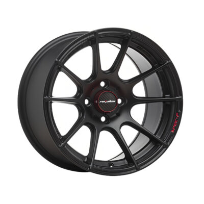 PROJECT D SPEC F PDF17X7.5 4X100 ET42 CB73 MATTE BLACK