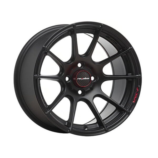 PROJECT D SPEC F PDF17X7.5 4X100 ET42 CB73 MATTE BLACK