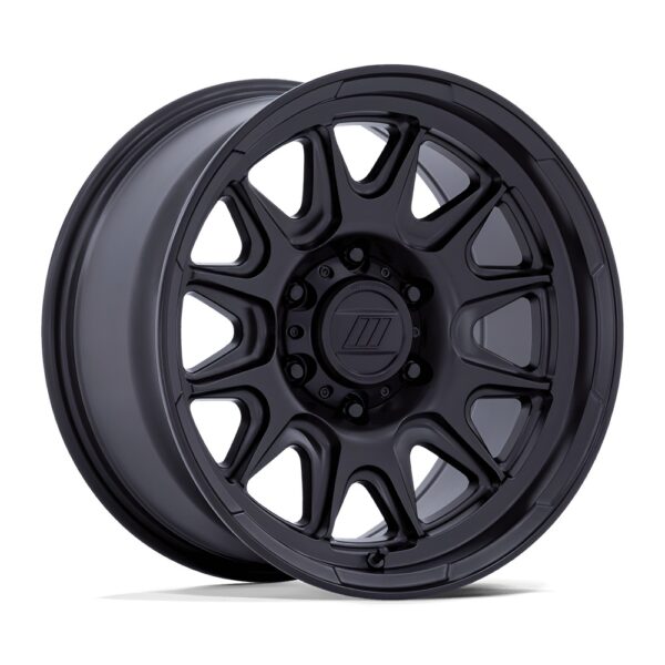 PA200 PULSE 17X8.5 5X127 ET00 CB71.5 MATTE BLACK