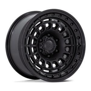 BR014(SAHARA) 17X9 6X139.7 ET00 CB106.1 MATTE BLACK for GLOSS BLACK