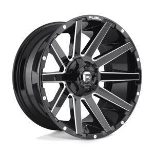 D615 CONTRA 20X10 5X114.3/5X127 ET18 CB78.1 GLOSSY BLACK