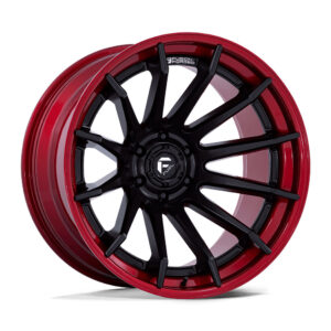 FC403 BURN 22X12 5X127 ET44 CB71.5 MB W/RED LIP