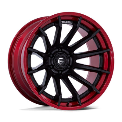 FC403 BURN 22X12 5X127 ET44 CB71.5 MB W/RED LIP