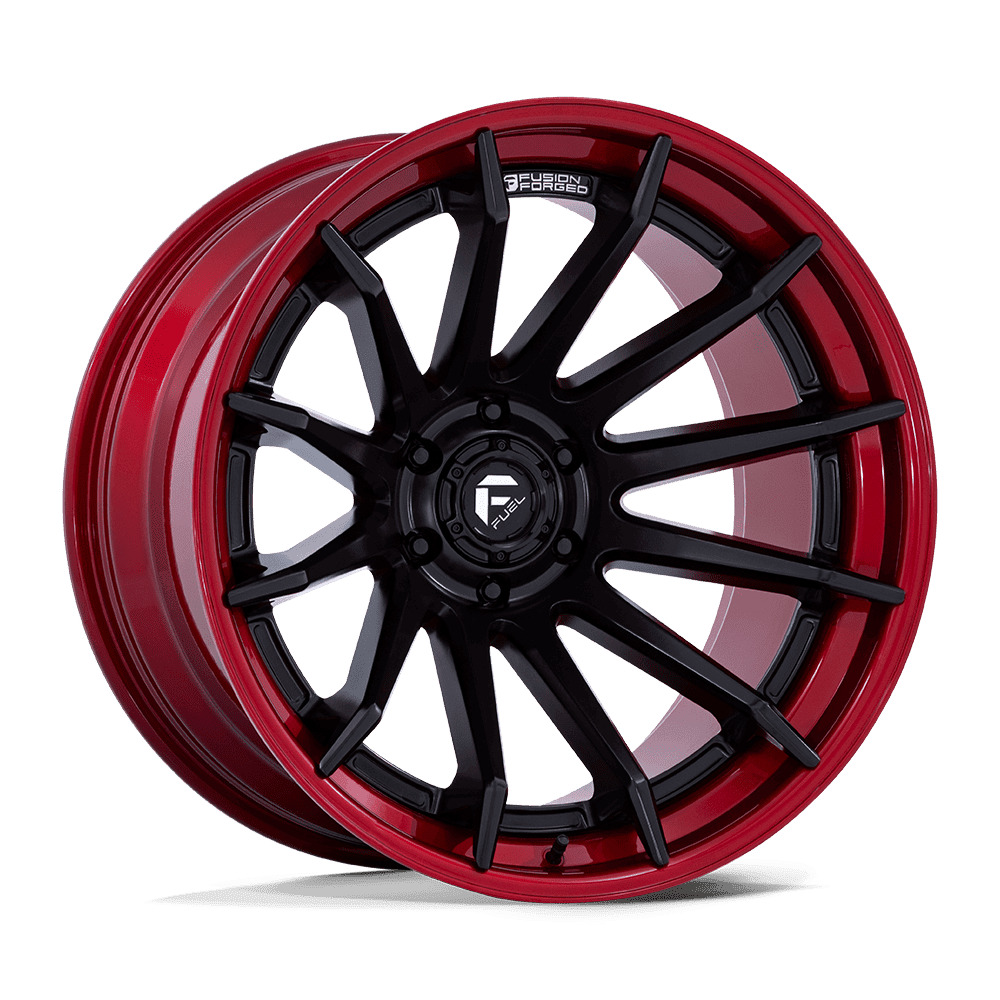 FC403 BURN 22X12 5X127 ET44 CB71.5 MB W/RED LIP
