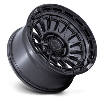 BR025 RIVAL 17X9 6X139.7 ET01 CB106.1 MATTE GUNMETAL/MATTE BLK LIP