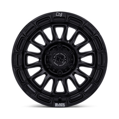 BR025 RIVAL 17X9 6X139.7 ET01 CB106.1 MATTE BLACK/GLOSS BLK LIP