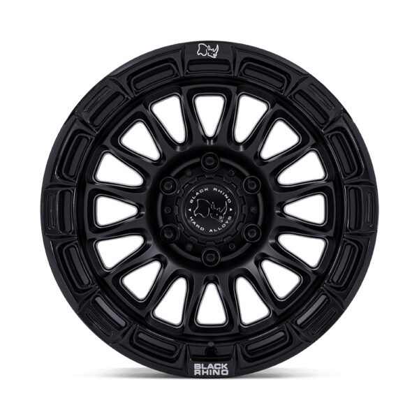 BR025 RIVAL 17X8.5 6X139.7 ET25 CB106.1 MATTE BLACK/GLOSS BLK LIP