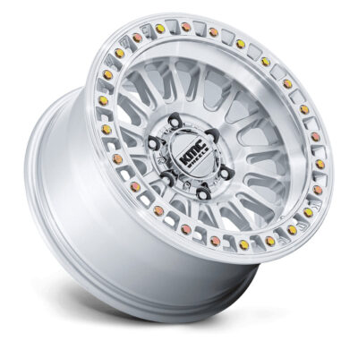 KM552 IMS 18X9 6X139.7 ET00 CB106.1 GLOSS SILVER MACHINED FACE
