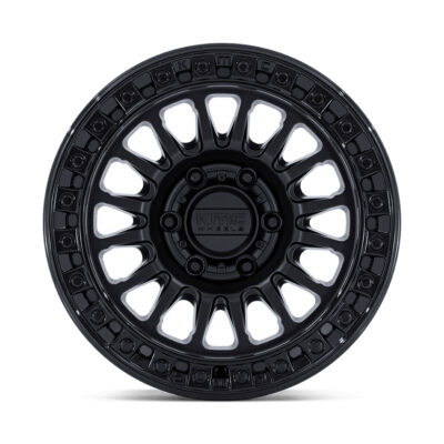KM552 IMS 18X9 6X139.7 ET00 CB106.1 MATTE BLACK/GLOS BLACK LIP