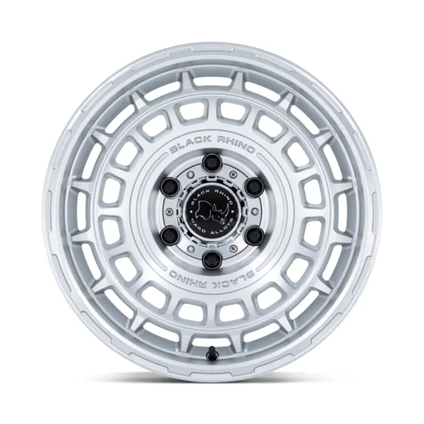 BR024 AWOL 17X8.5 5X127 ET-10 CB71.5 SILVER/MACH FACE - Image 3