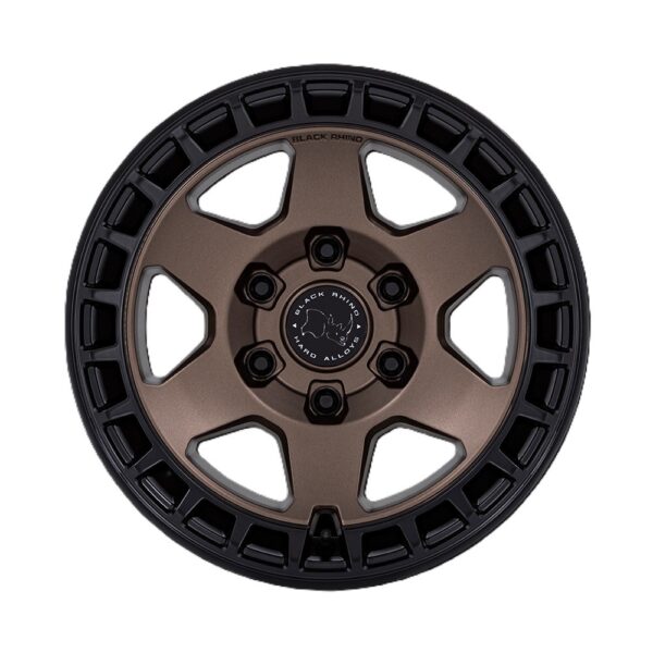 BR022 BAHARI 17X8.5 6X139.7 ET25 CB106.1 MATTE BRONZE/MATTE BLK LIP - Image 3