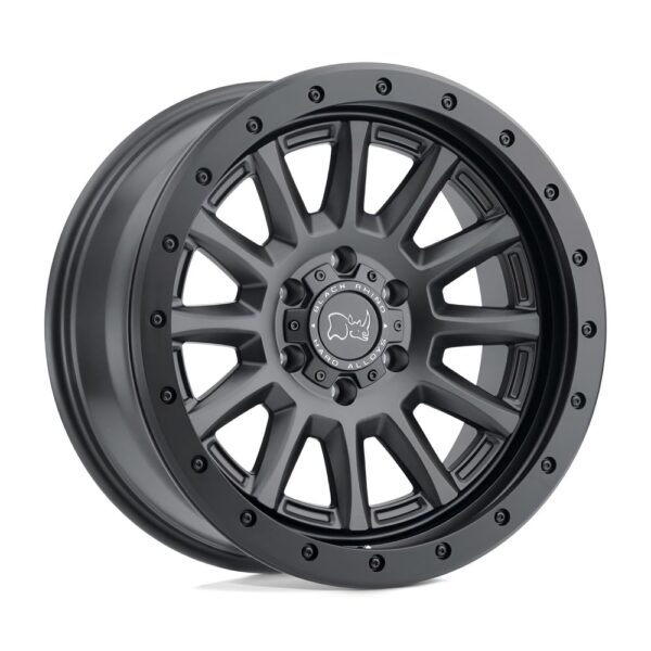 1785DGR(DUGGER) 17X8.5 5X139.7 ET00 CB78.1 GUN BLACK
