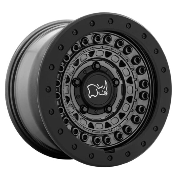 1785BCD(BARRICADE) 17X8.5 5X127 ET-18 CB71.5 GUN BKW/BK ROCK GUARD