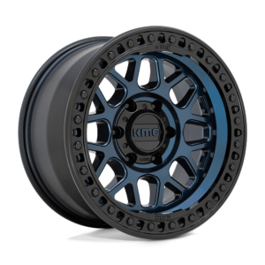 KM549 GRS 17X9 6X139.7 ET00 CB106.1 MIDNIGHT BLUE/ GLOSS BLACK LIP