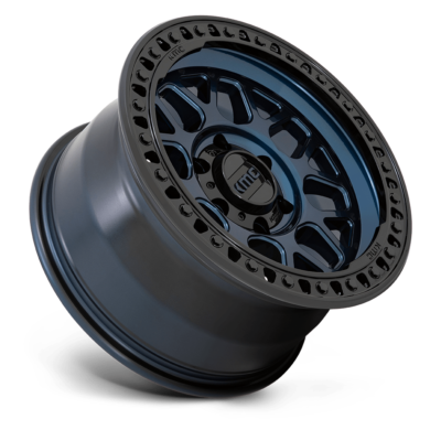 KM549 GRS 17X9 6X139.7 ET00 CB106.1 MIDNIGHT BLUE/ GLOSS BLACK LIP
