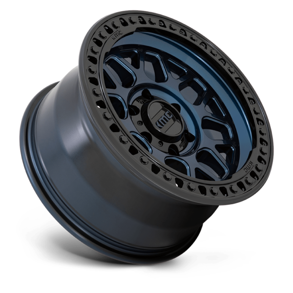 KM549 GRS 17X9 6X139.7 ET00 CB106.1 MIDNIGHT BLUE/ GLOSS BLACK LIP - Image 2